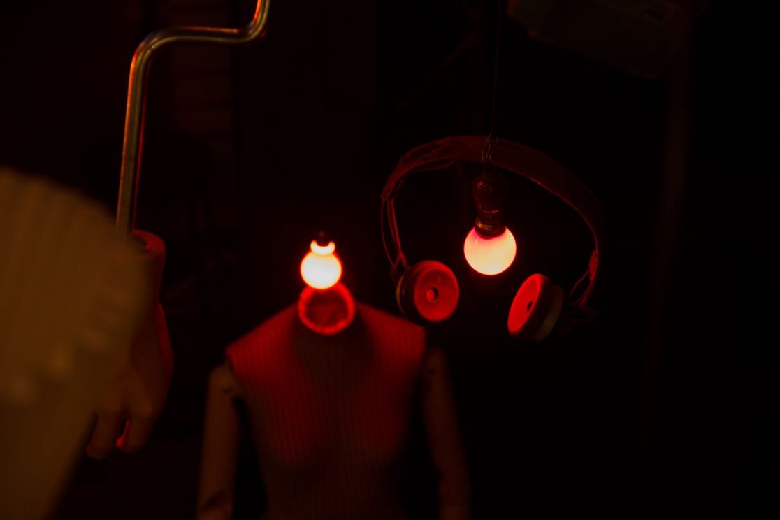 Details from Memory Light - art installation - Sound Art Venue in Leake St