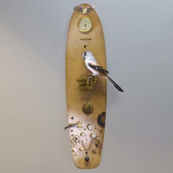 Collecting Time, mixed media, front