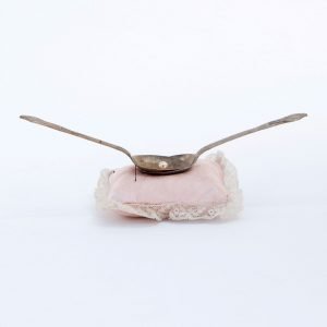 Cucharas, mixed media sculpture