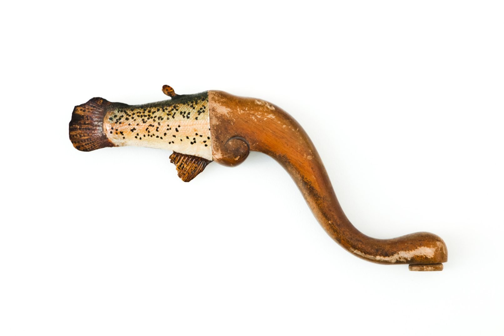 Fish Tale, mixed media assemablage