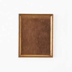 Tostado, mixed media frame