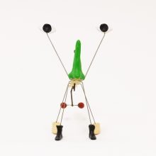 Cuadrúple 02 , assemblage, ceramics, 26 x 14 x 20 cm, frontal