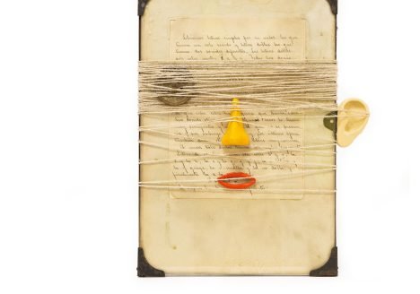 Los Olvidados, assemblage, 35 x 23 cm