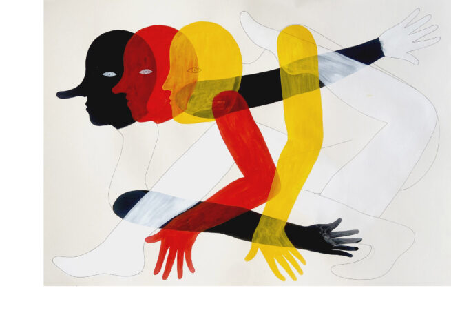 Boliches de fondo y a la pata coja, finalist of the Manolo Millares Fine Arts Awards 2025