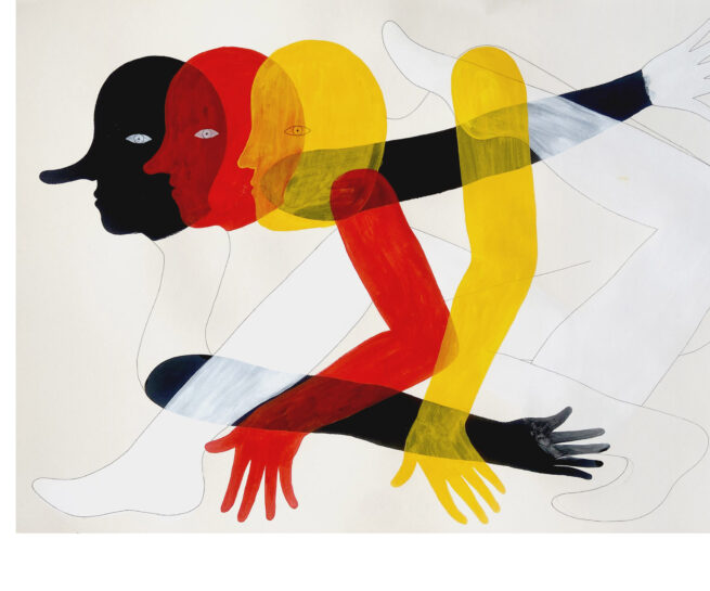 Boliches de fondo y a la pata coja, finalist of the Manolo Millares Fine Arts Awards 2025