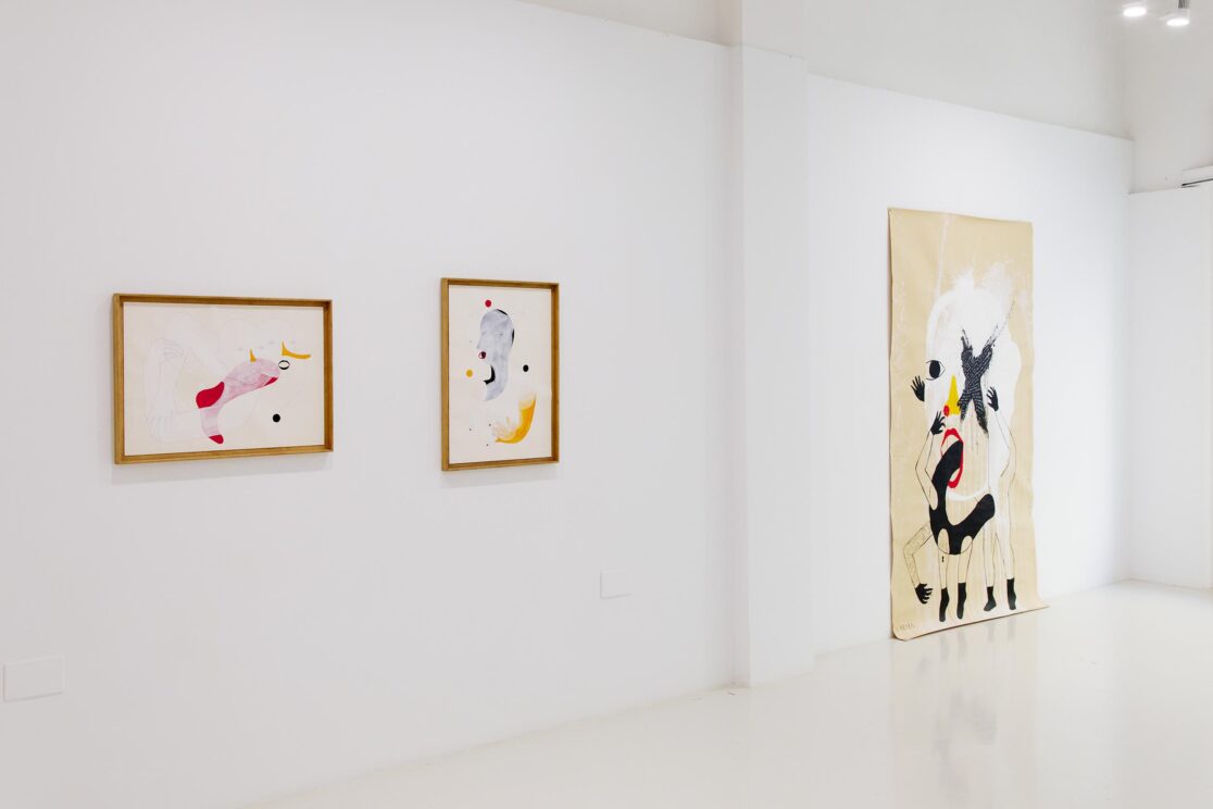 Me tocaste la nariz y lo perdí todo, solo exhibition detail, Galeria ATC