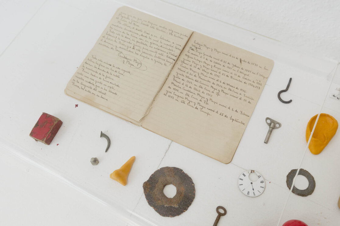 Inventory of objects 02, Me tocaste la nariz y lo perdí todo, solo exhibition detail, Galeria ATC